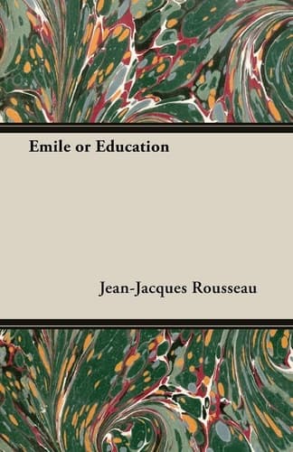 Cover of Emile Or Education