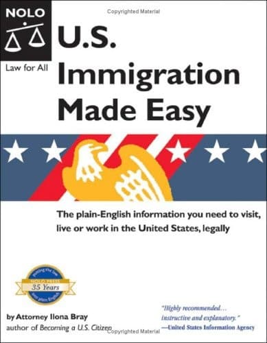 Cover of United States Immigration Made Easy