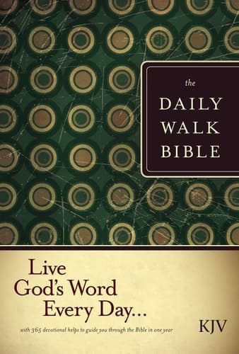 Cover of The Daily Walk Bible Live God's Word Every Day...