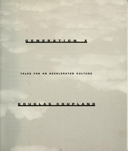 Cover of Generation X Tales for an Accelerated Culture