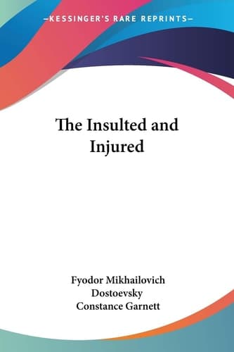Cover of The Insulted and Injured