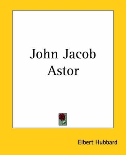 Cover of John Jacob Astor