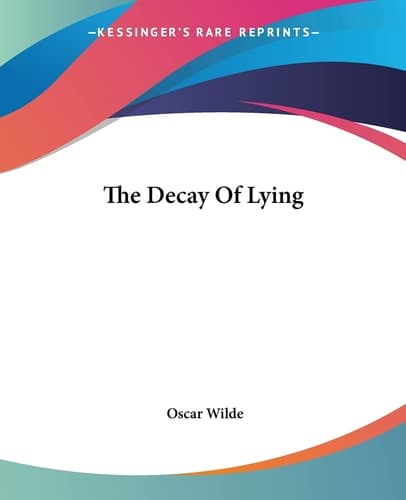 Cover of The Decay Of Lying