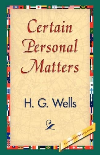 Cover of Certain Personal Matters