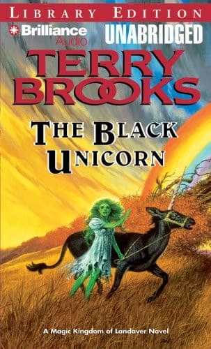 Cover of The Black Unicorn (Landover Series)