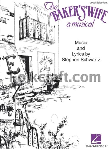 Cover of The Baker's Wife: Vocal Selections Piano, Vocal and Guitar Chords