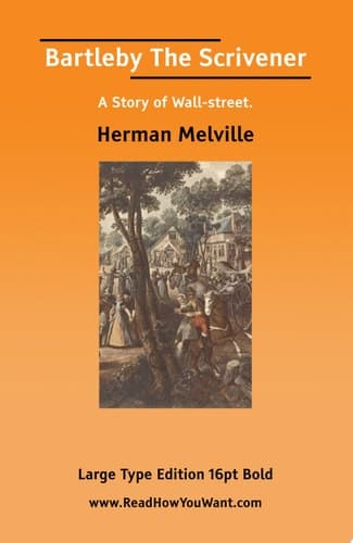 Cover of Bartleby, the Scrivener A Story of Wall Street