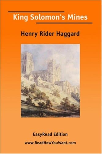 Cover of King Solomon's Mines