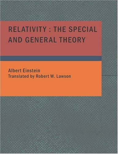 Cover of Relativity The Special and the General Theory