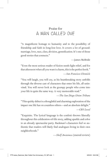 Cover of A Man Called Ove A Novel