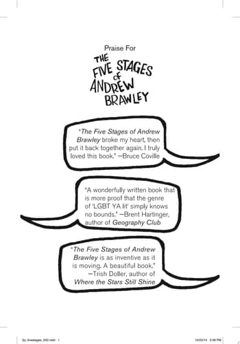 Cover of The Five Stages of Andrew Brawley