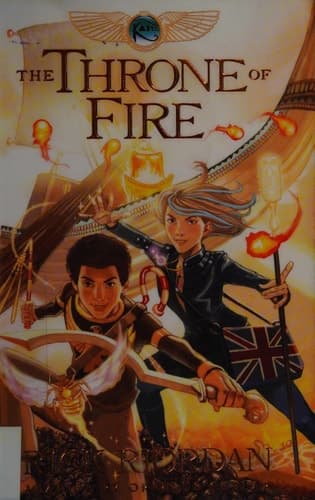Cover of Kane Chronicles, The, Book Two The Throne of Fire: The Graphic Novel