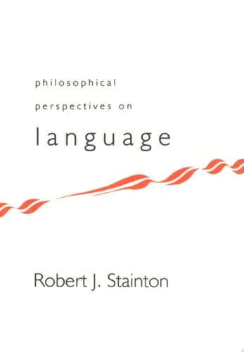 Cover of Philosophical Perspectives on Language