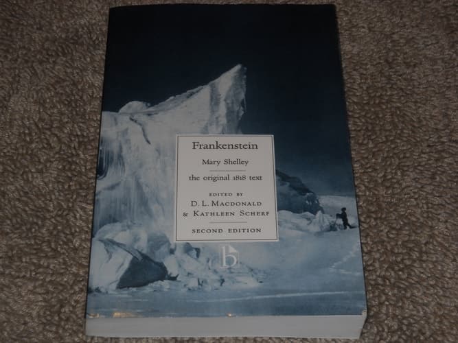 Cover of Frankenstein, second edition
