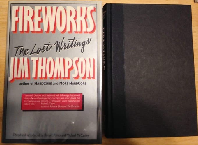 Cover of Fireworks: The Lost Writings of Jim Thompson