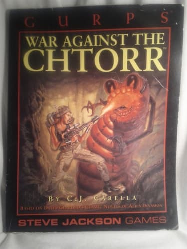 Cover of GURPS War Against the Chtorr
