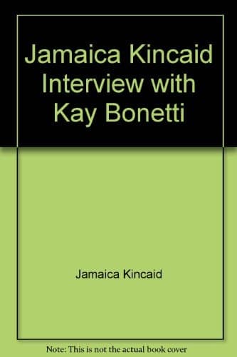Cover of Jamaica Kincaid Interview with Kay Bonetti