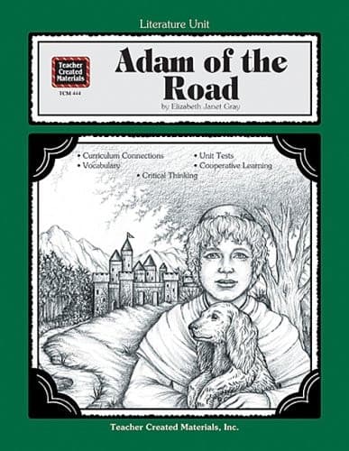Cover of A Literature Unit for Adam of the Road by Elizabeth Janet Gray