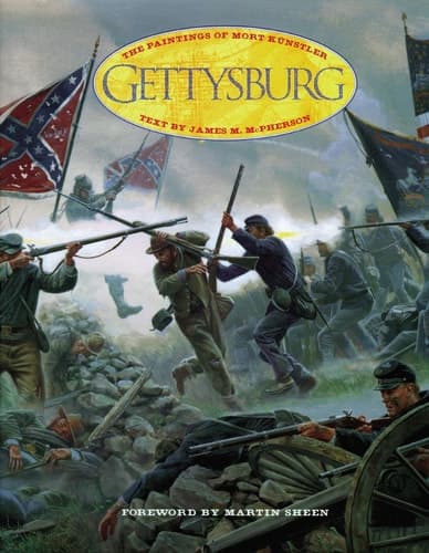 Cover of Gettysburg The Paintings of Mort Kunstler