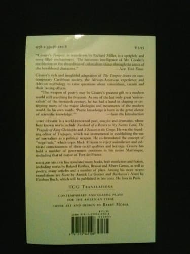 Cover of A Tempest Based on Shakespeare's The Tempest, Adaptation for a Black Theatre