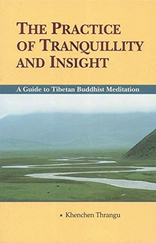 Cover of The Practice of Tranquillity and Insight A Guide to Tibetan Buddhist Meditation