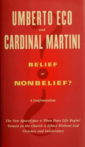 Cover of Belief Or Nonbelief? A Confrontation