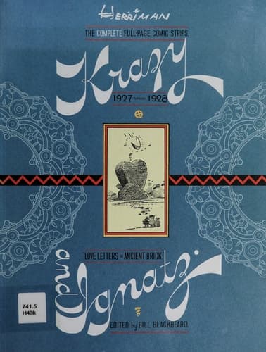 Cover of Krazy & Ignatz: Komplete 1935-1936 A Wild Warmth of Chromatic Gravy