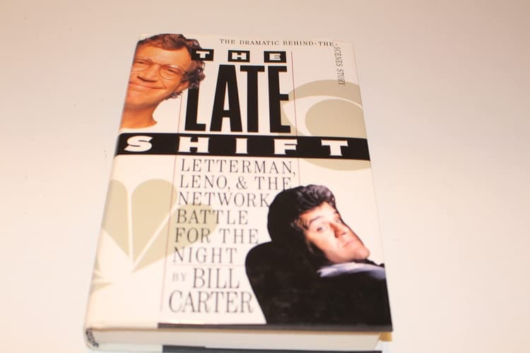 Cover of The Late Shift: Letterman, Leno, and the Network Battle for the Night