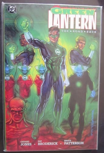Cover of Green Lantern The Road Back