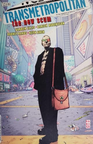 Cover of Transmetropolitan: The new scum