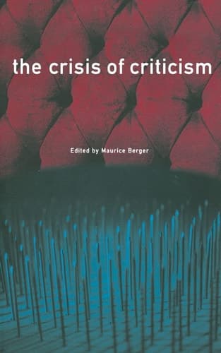 Cover of The Crisis of Criticism
