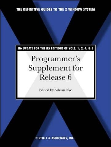 Cover of Programmer's Supplement for Release 6 (Definitive Guides to the X Window System)