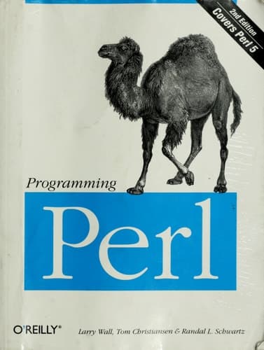 Cover of Programming Perl