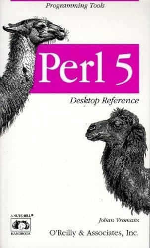 Cover of Perl 5 Desktop Reference