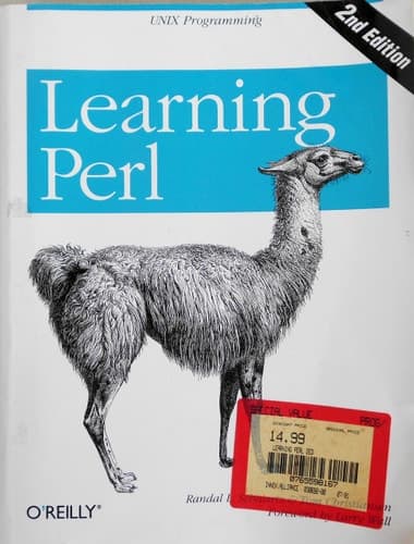 Cover of Learning Perl (Nutshell Handbooks)