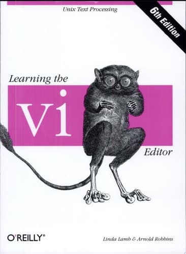 Cover of Learning the Vi Editor