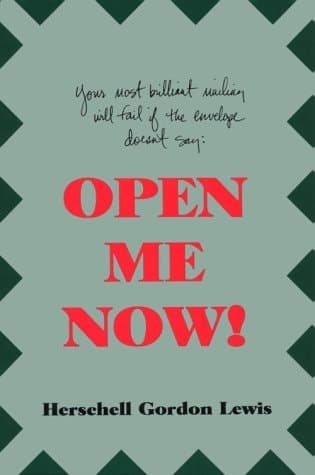 Cover of Open Me Now
