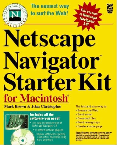 Cover of Netscape Navigator Starter Kit for Macintosh