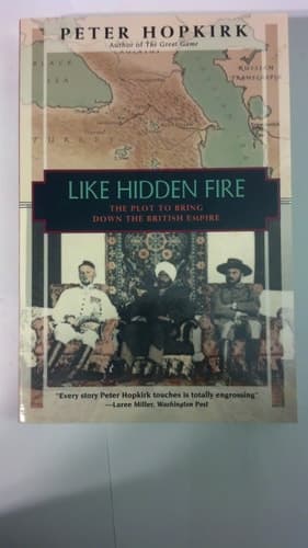 Cover of Like Hidden Fire The Plot to Bring Down the British Empire