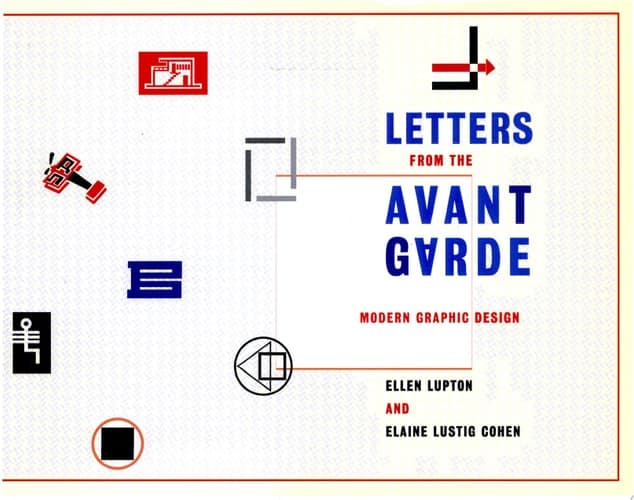 Cover of Letters from the Avant-Garde Modern Graphic Design