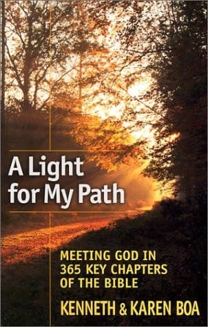 Cover of A Light for My Path Meeting God in 365 Key Chapters of the Bible