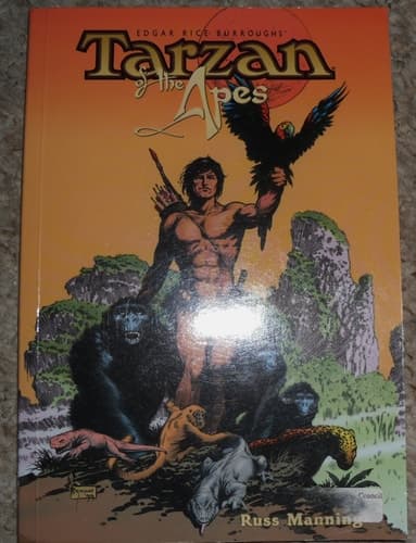 Cover of Edgar Rice Burroughs' Tarzan of the Apes