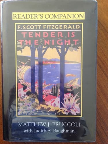 Cover of Reader's Companion to F. Scott Fitzgerald's Tender Is the Night
