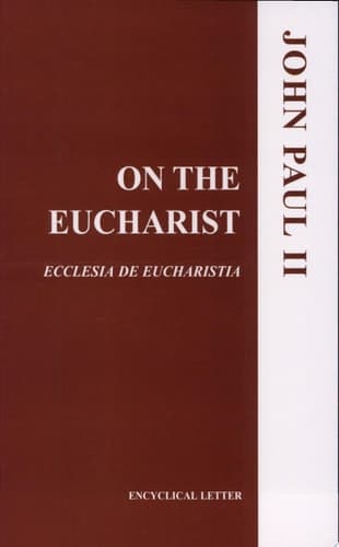 Cover of On the Eucharist