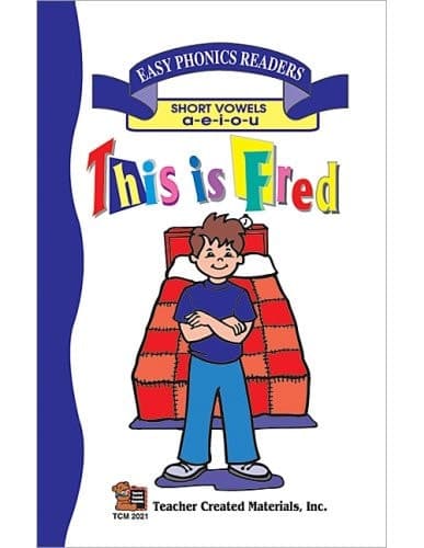Cover of This Is Fred (Short Vowel Review) Easy Reader