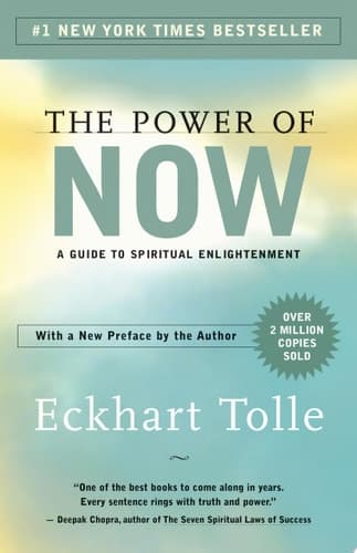 Cover of The Power of Now A Guide to Spiritual Enlightenment