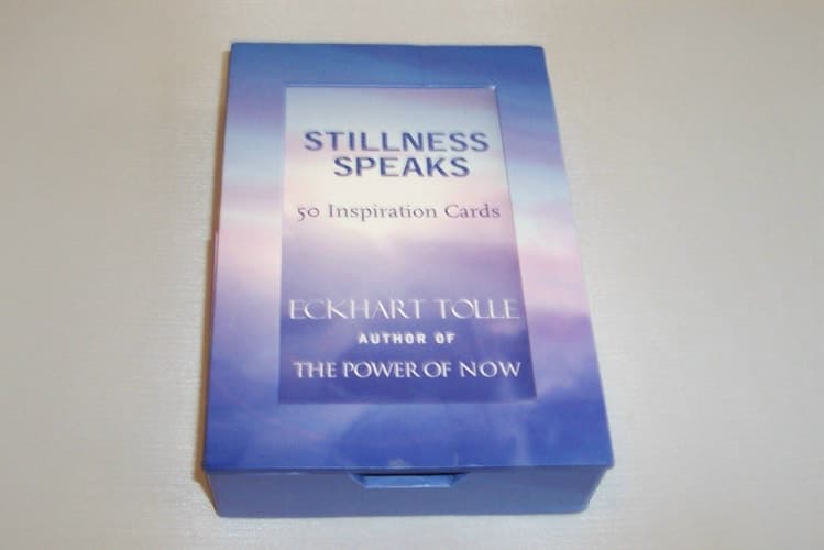 Cover of Stillness Speaks Inspiration Deck: 50 Inspiration Cards