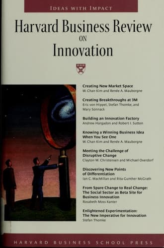Cover of Harvard Business Review on Innovation