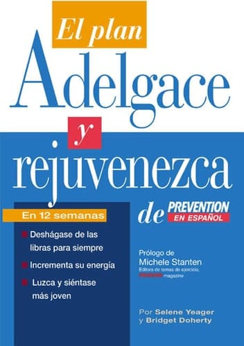 Cover of El Plan Adelgace y Rejuvenezca de Prevention en Espanol (Spanish Edition)