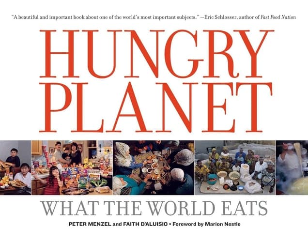 Cover of Hungry Planet What the World Eats